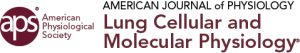 American Journal of Physiology - Lung Cellular and Molecular Physiology